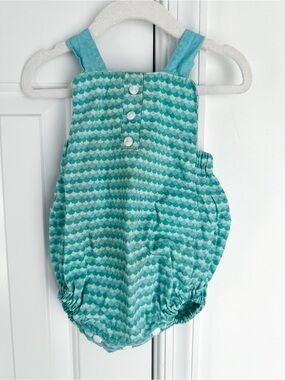 Baby Boy Bubble - no brand tag/play condition, fits like 6-12m